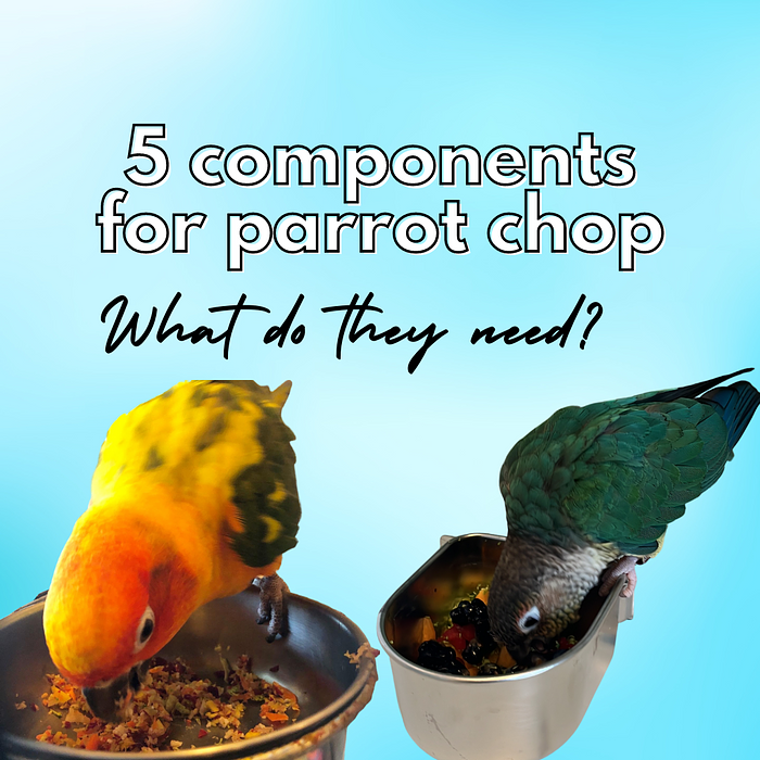 Cover for Components of a Healthy Bird Chop